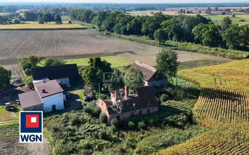 Dom na  sprzedaż Henrykowice - Działka 4300 m2 z zabudowaniami - Henrykowice - Dolina Baryczy.